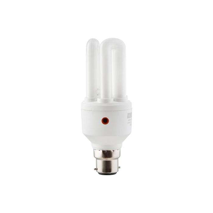 Eurolux 11W Cool White B22 Day & Night Sensor CFL Lamp