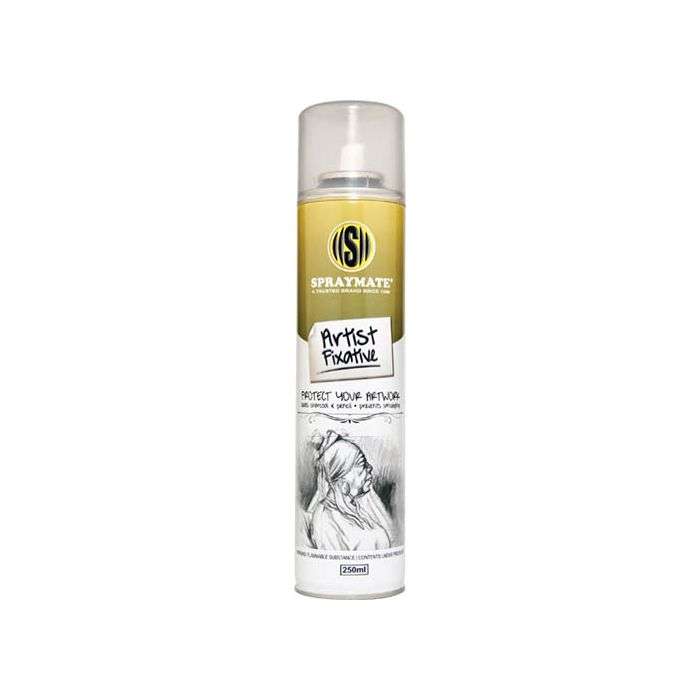 Spraymate Artist Fixative Spray Paint Gloss 250ml