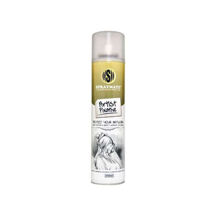 Spraymate Artist Fixative Spray Paint Matt 250ml