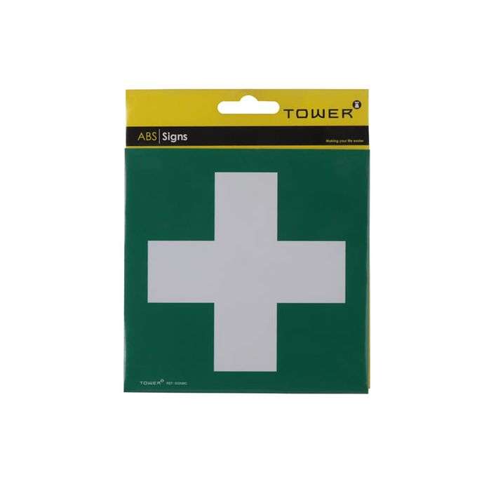Tower Medical Cross Sign 150 x 150mm