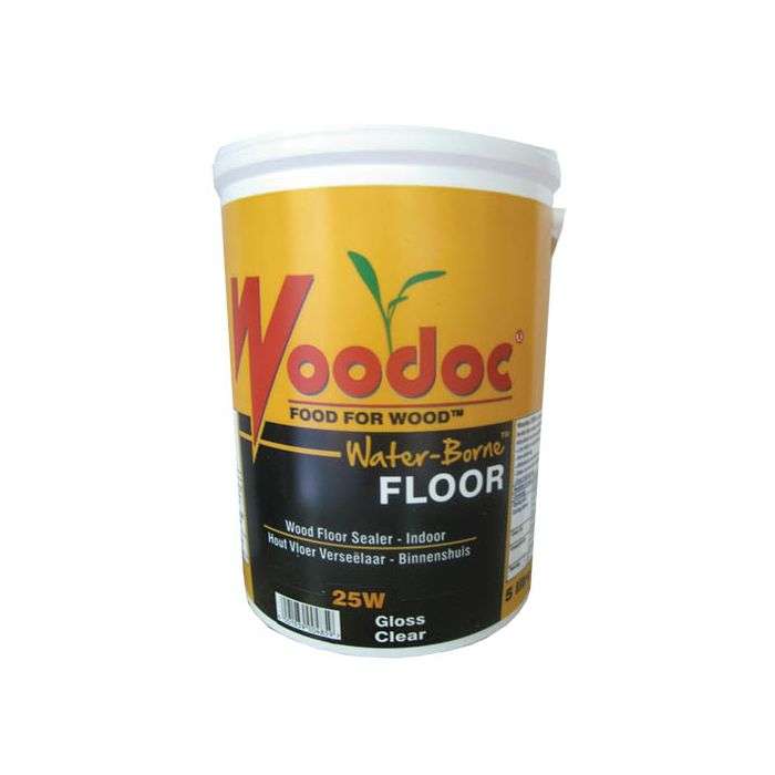 Woodoc Water-Borne Floor Gloss Clear 5L