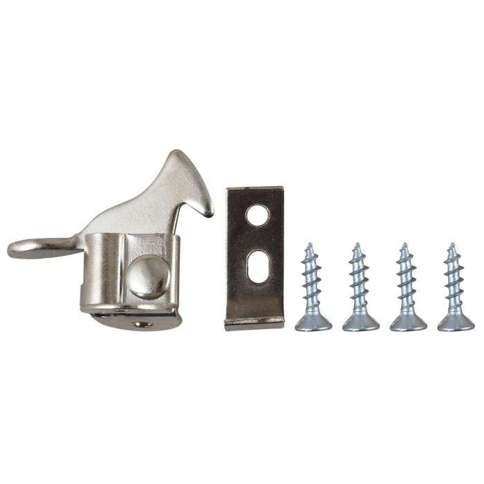 Raiel Nickel Plated Rooster Cupboard Catch