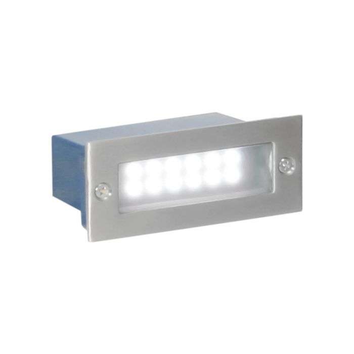 Bright Star Stainless Steel Rectangular Footlight