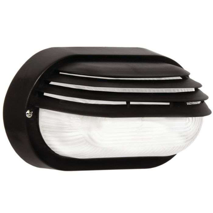 Bright Star Black PVC Bulkhead Fitting With Eyelid