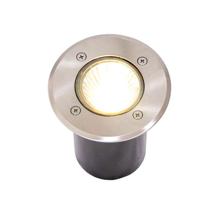 Bright Star Stainless Steel Round Recessed Ground Light