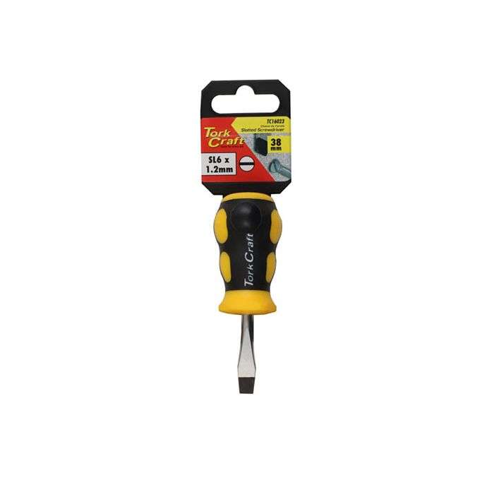 Tork Craft Slotted Screwdriver 6 x 38mm