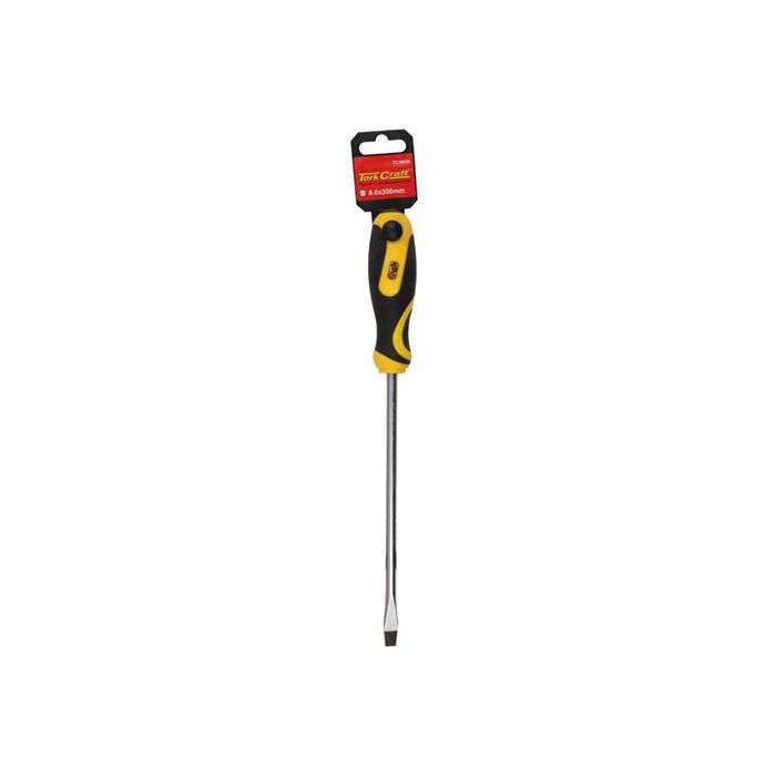 Tork Craft Slotted Screwdriver 8 x 200mm