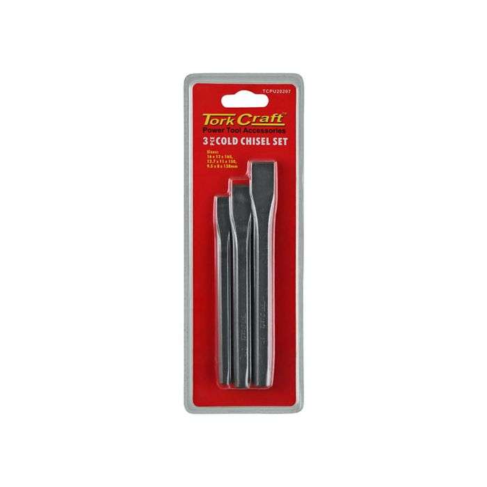 Tork Craft 3 Piece Cold Chisel Set
