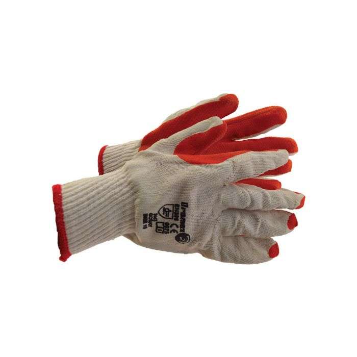 Dromex Crochet Lined Cotton Gloves Size 10
