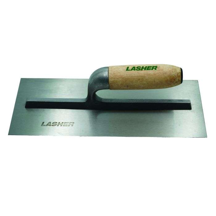 Lasher Wooden Handle Plastering Trowel