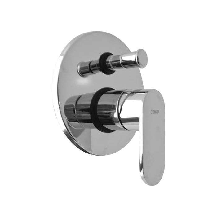 Chrome Plated Kappa Concealed Mixer & Diverter