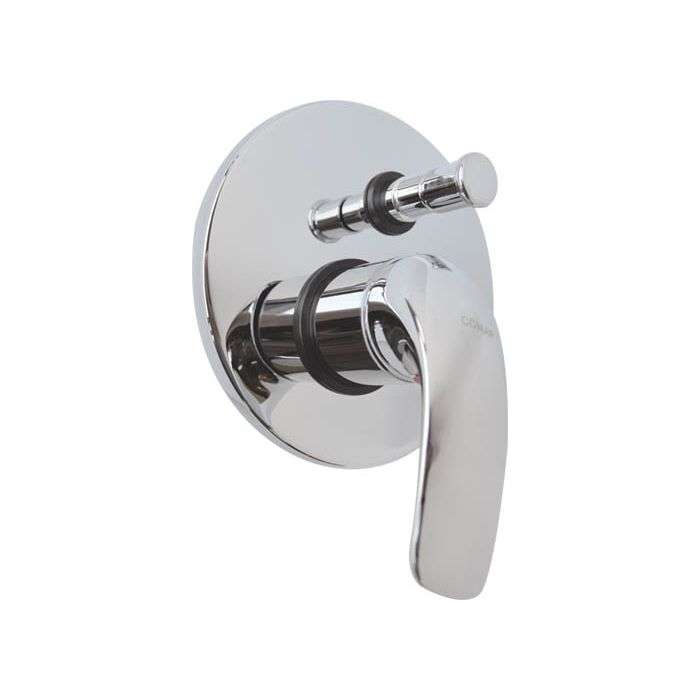 Chrome Plated Omega Concealed Mixer & Diverter