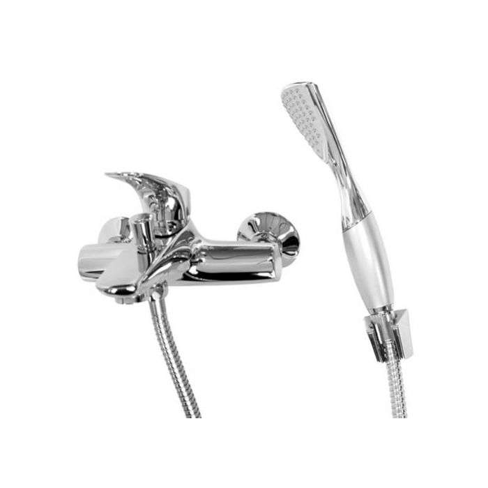 Chrome Plated Gamma Bath Mixer With Hand Shower