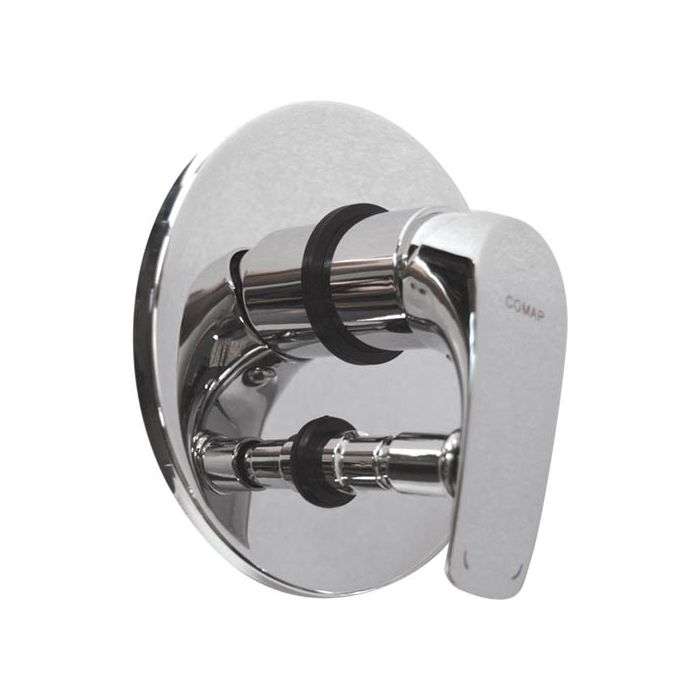 Chrome Plated Gamma Concealed Mixer & Diverter