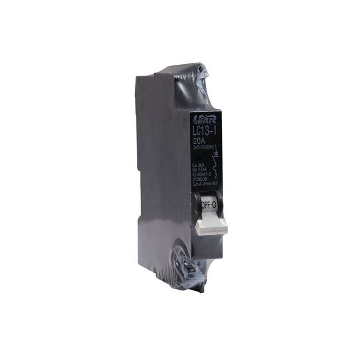 Lear 1-Pole 20A Circuit Breaker 13mm
