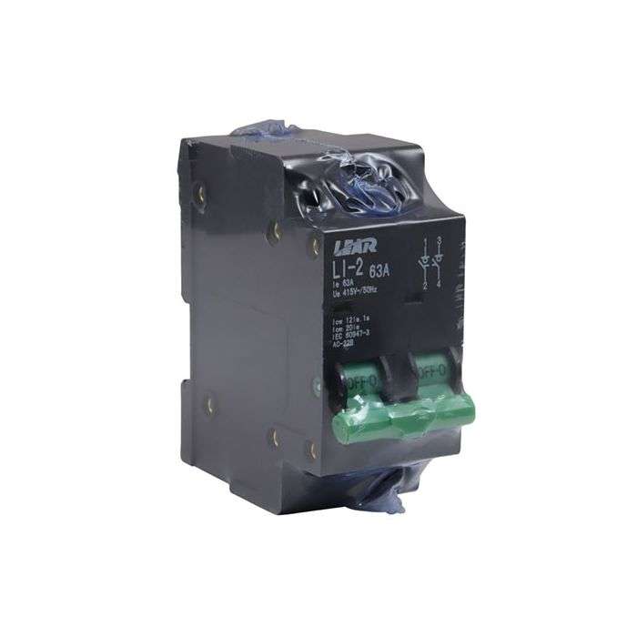 Lear 2-Pole 63A Isolator