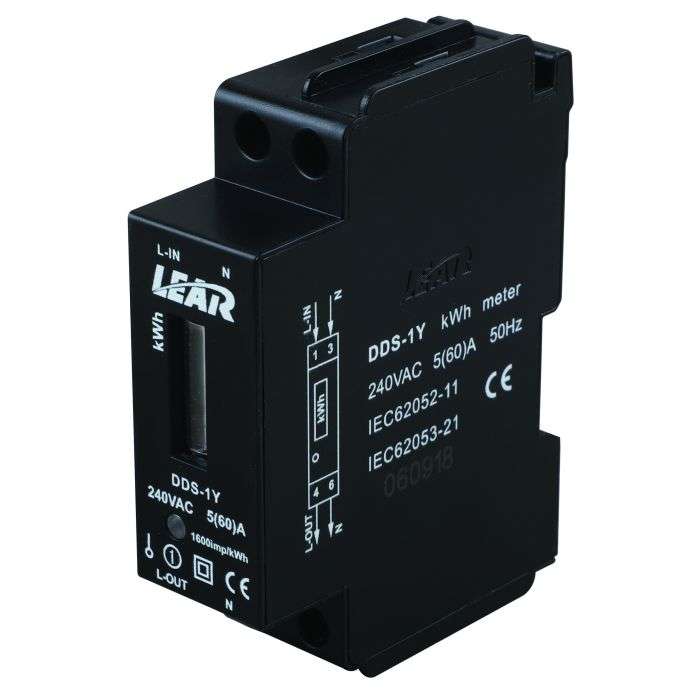 Lear Single Phase Electricity Meter