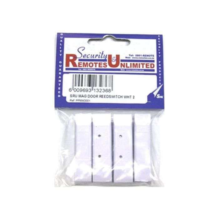 SRU White Magnetic Door Reedswitch - 2 Pack