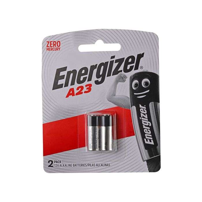 Energizer A23 Alkaline 12V Batteries - 2 Pack