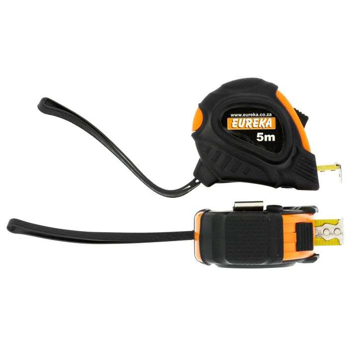 Eureka MustHaves Black & Orange Measuring Tape 19mm x 5m