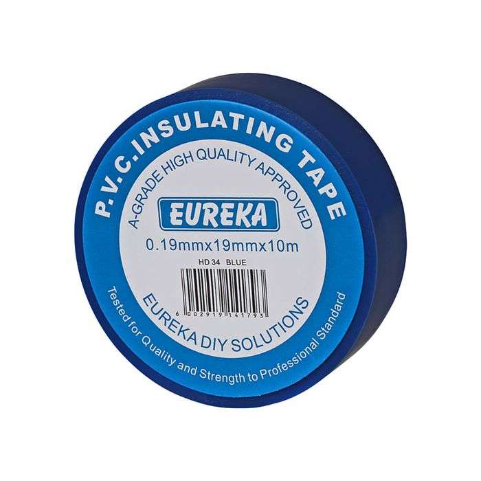 Eureka MustHaves Blue PVC Insulation Tape 19mm x 10m