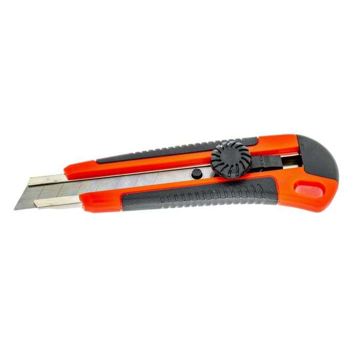 Eureka MustHaves Black & Red Utility Knife 18mm