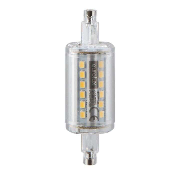 Eurolux 5W Cool White R7S LED Lamp 78mm
