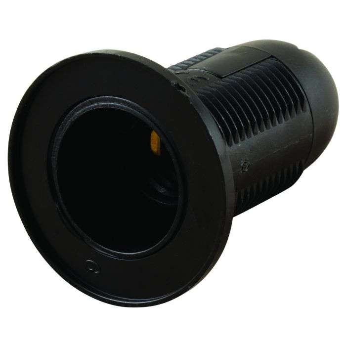 Black Nylon Lamp Holder E14 10mm