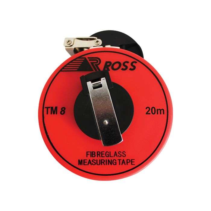 Ross Fibreglass Measuring Tape 12mm x 20m F7714