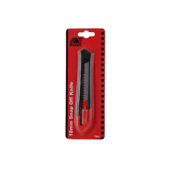 Ross Plastic Snap-Off Knife 18mm F4002