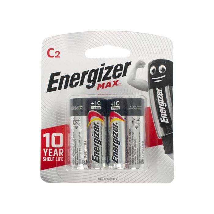 Energizer Max C Batteries - 2 Pack