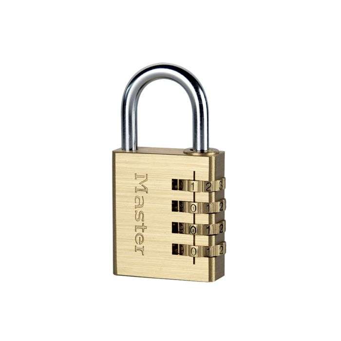 Master Lock Brass Combination Padlock 40mm