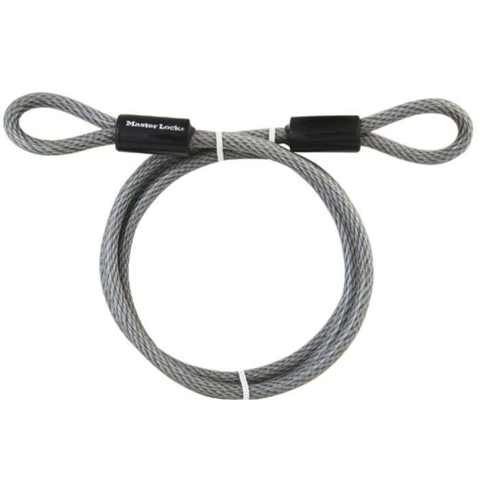 Master Lock PVC Coated Braided Steel Cable 10mm x 1.8m