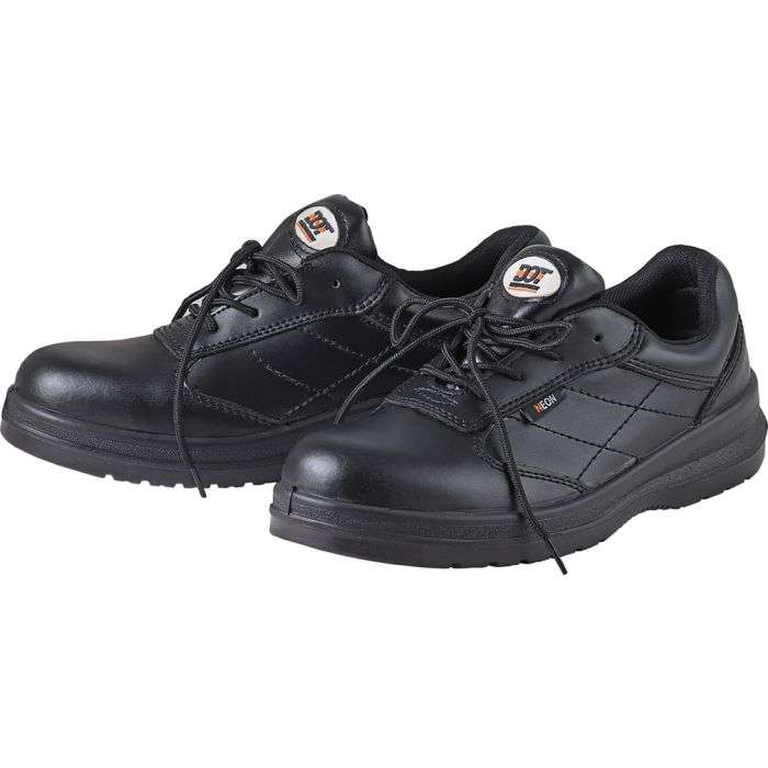 DOT Black Neon Ladies Safety Shoes- Size 8