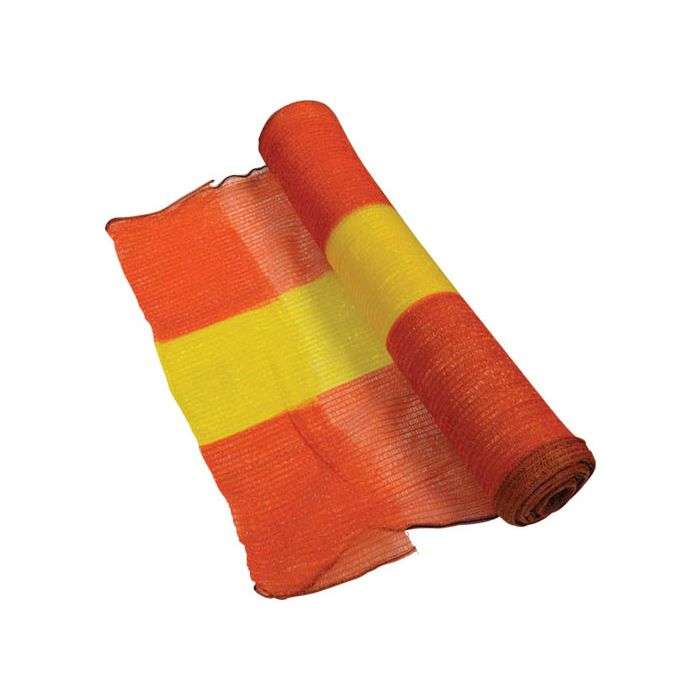 Yellow & Orange Woven Barrier Netting 1 x 100m