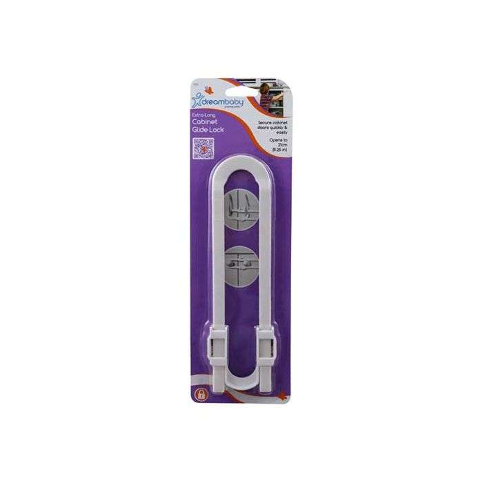 Dreambaby Child Safety Extra Long Glide Lock
