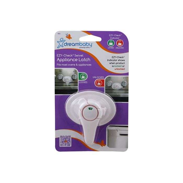 Dreambaby Child Safety Ezy Check Swivel Appliance Lock