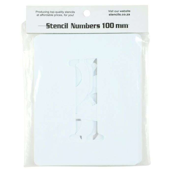 K&K Stencil Numbers 0-9 100mm