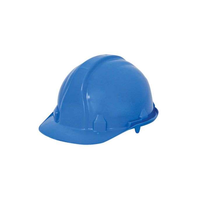 Blue Plastic Safety Cap