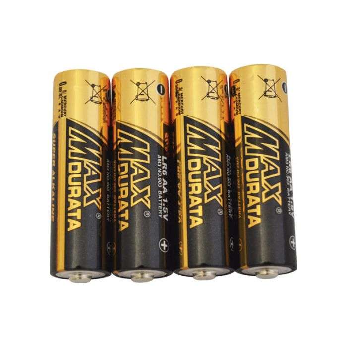 Max Durata Gold AA Batteries - 4 Pack