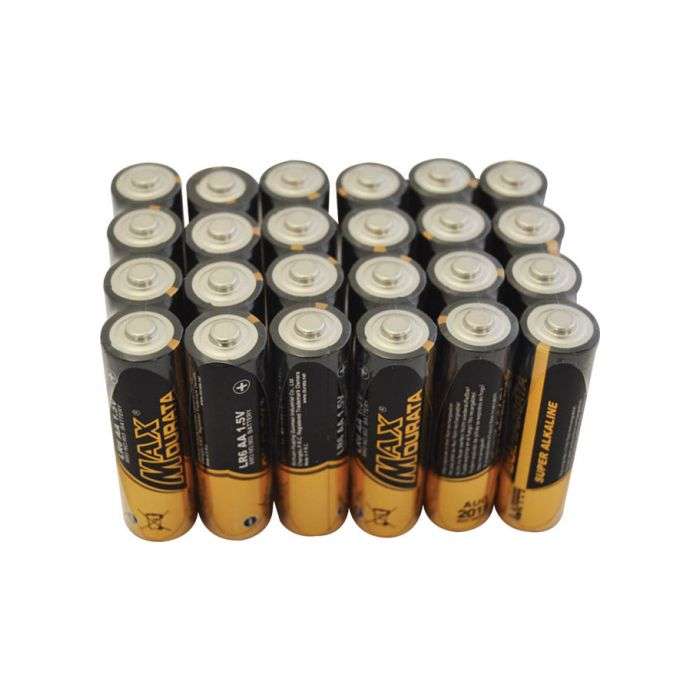 Max Durata Gold AA Batteries - 24 Pack