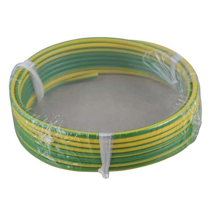 Green & Yellow House Wire 1.5mm x 100m