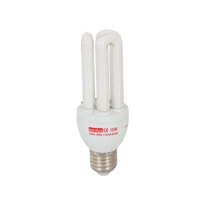 Eurolux 15W Warm White E27 CFL Lamp