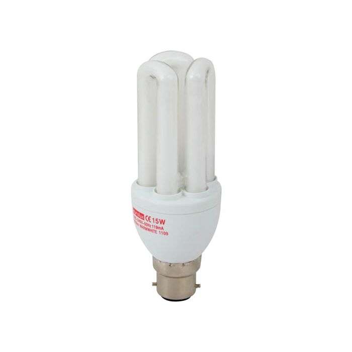 Eurolux 15W Warm White B22 CFL Lamp