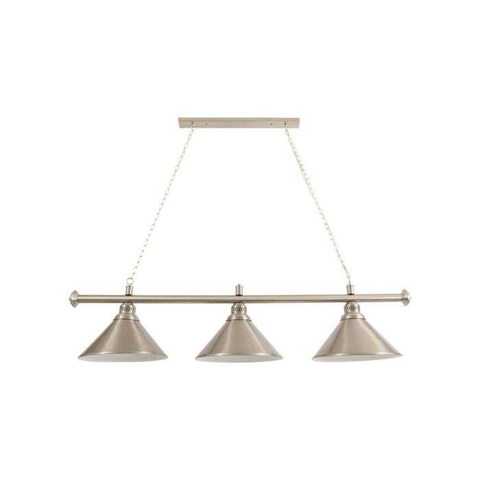 Bright Star Polished Chrome 3-Light Pendant Light