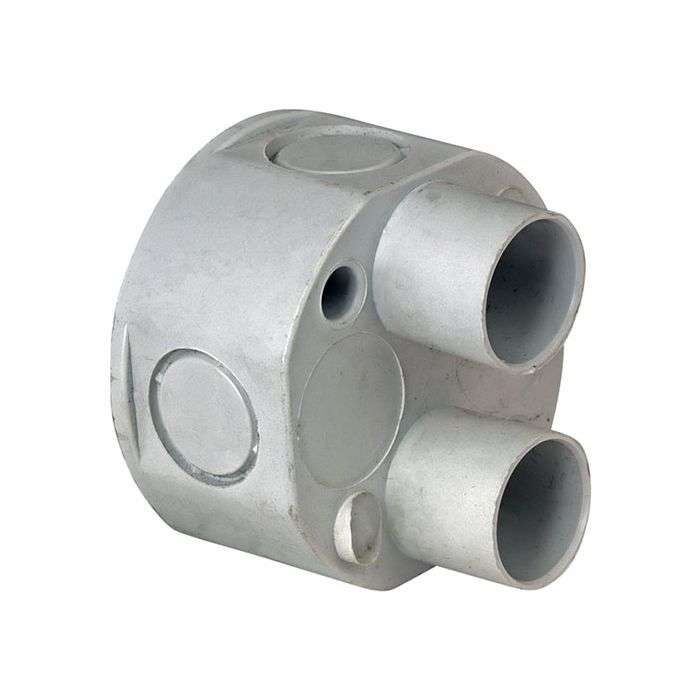 PVC Conduit 2 Spout Loop In Box 20mm