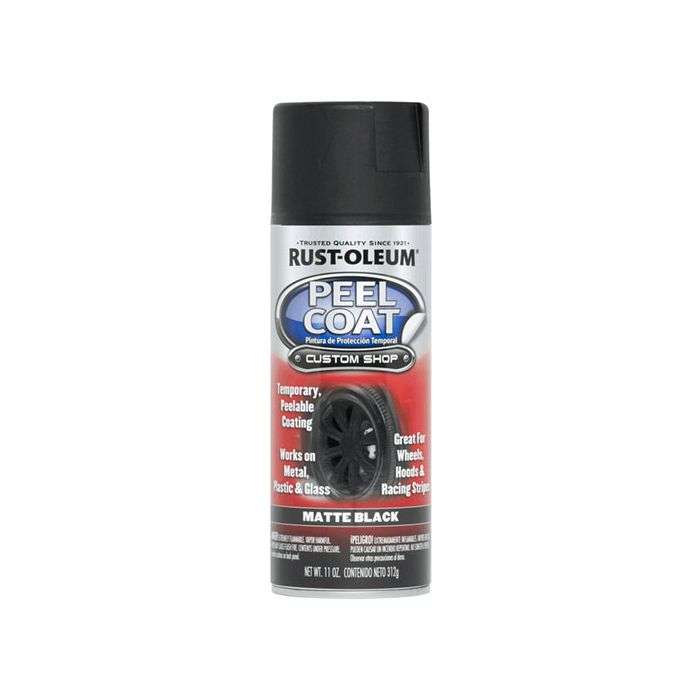 Rust-Oleum Automotive Peel Coat Matte Black 312g