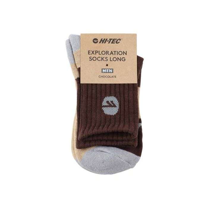 Hi-Tec Chocolate Long Exploration Socks