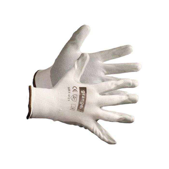 Grange Grey Nitrile Supa Handler Polyester Gloves Size 9