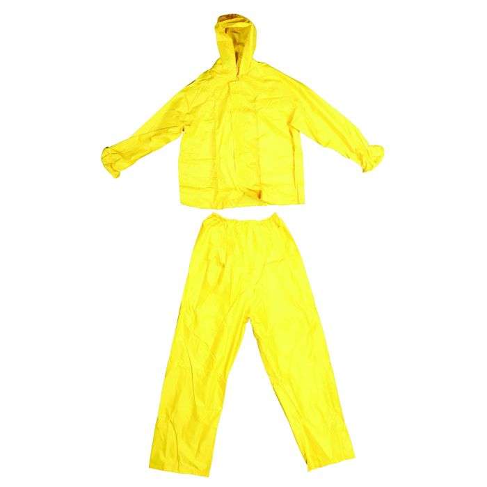 Yellow Rubberized Rain Suit 2x Extra Large
